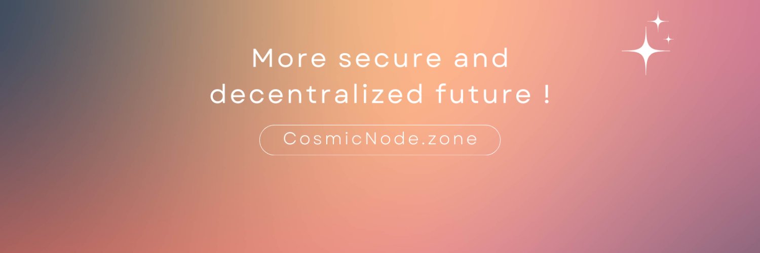 CosmicNode banner