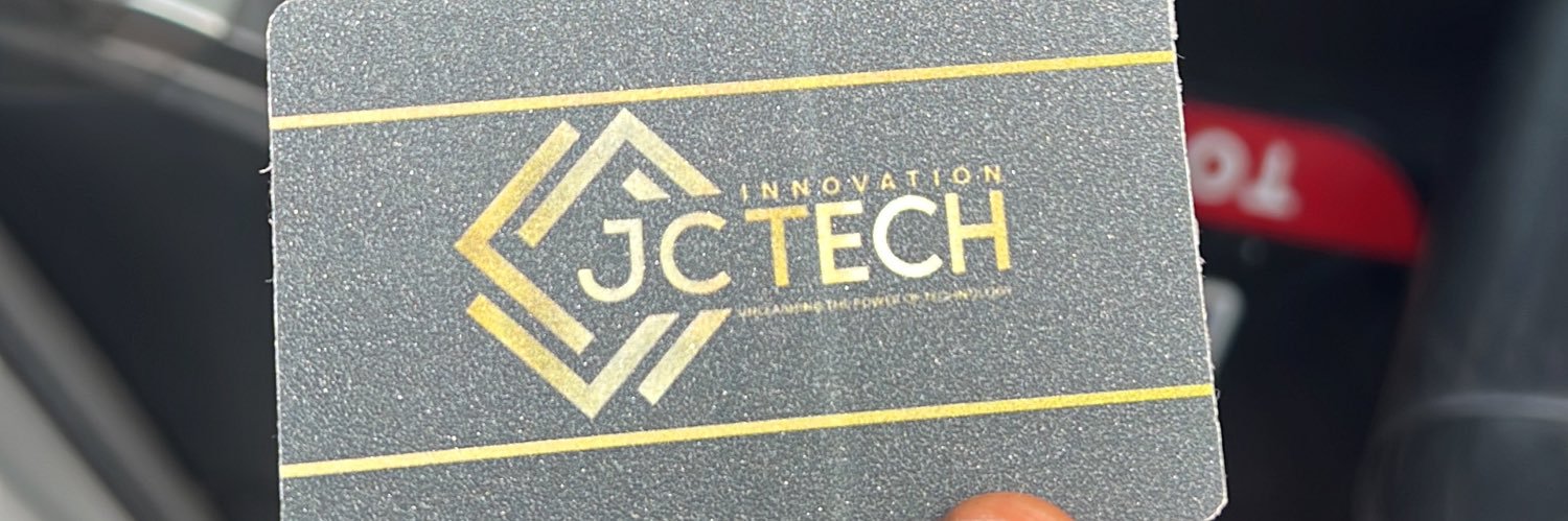 JCTECHINOVATION's profile banner image