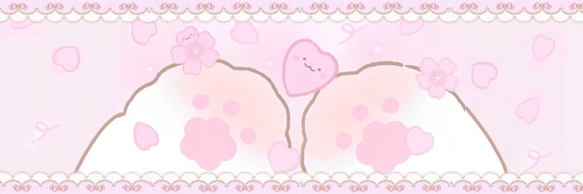 ‧₊˚ 🎀🐾⋅ ♡ banner