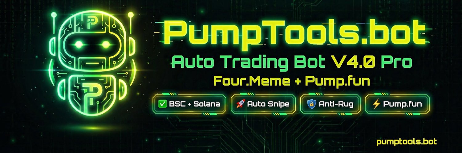 PumpToolsBot's profile banner image