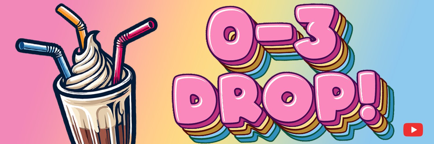 0-3 Drop banner
