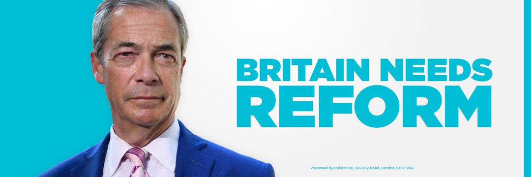 Reform UK Leeds East Branch banner