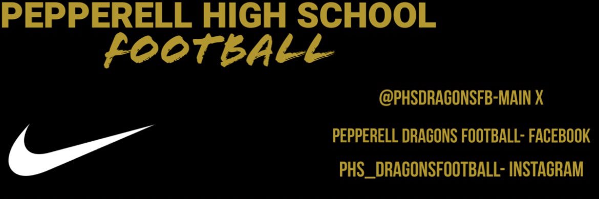 Pepperell Dragons FB Recruiting Page banner