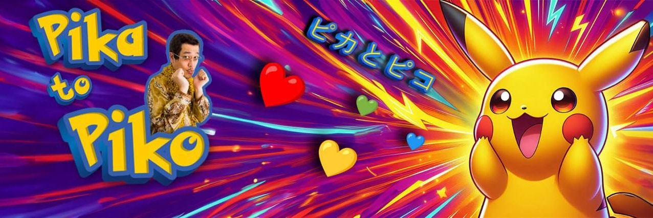 PIKA to PIKO ピカとピコ banner