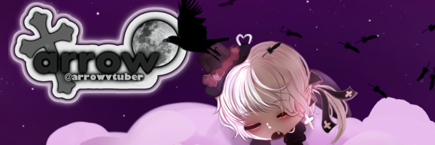arrowvtuber🩸🏹 {temp break} banner