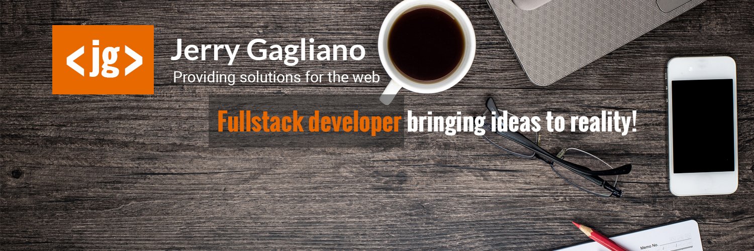 Jerry Gagliano banner