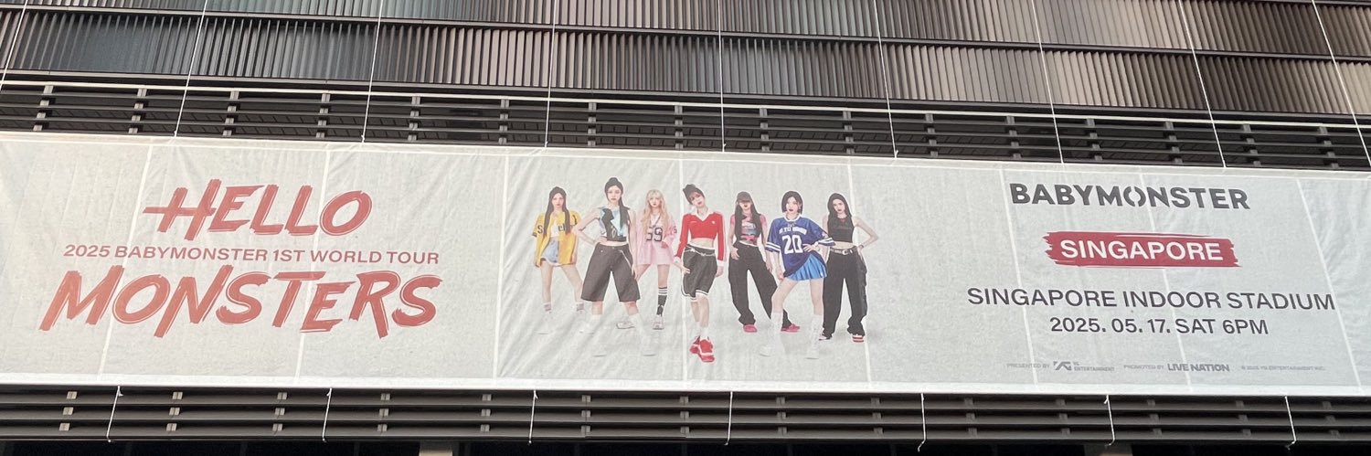 BABYMONSTER ᱬ SINGAPORE🇸🇬 banner