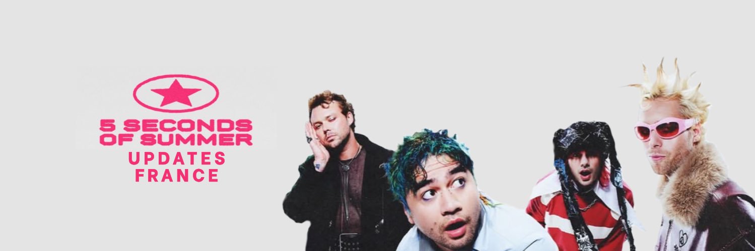 5sos Updates France 卌 banner