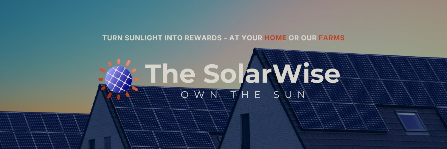 The SolarWise Own The Sun banner