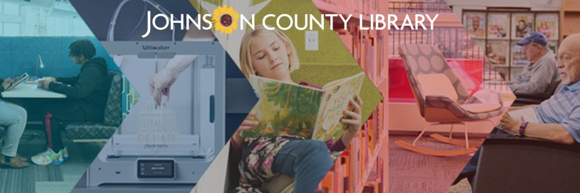 Johnson County Library banner
