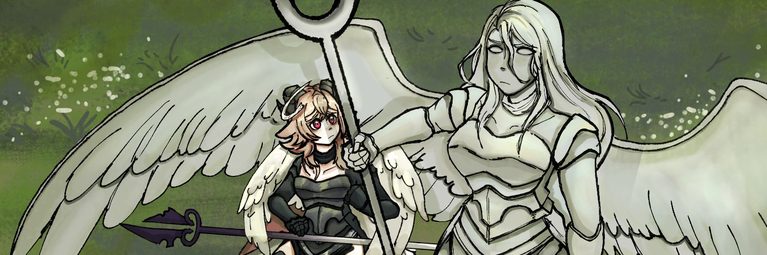 Ward, Angel(?) Vtuber banner