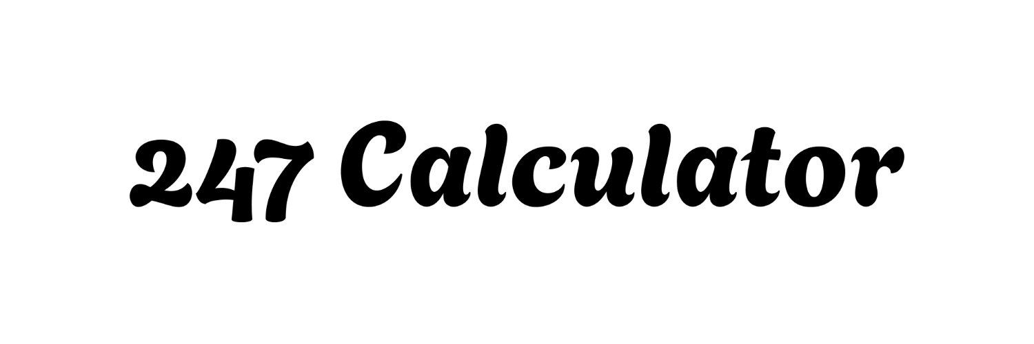 247Calculator's profile banner image