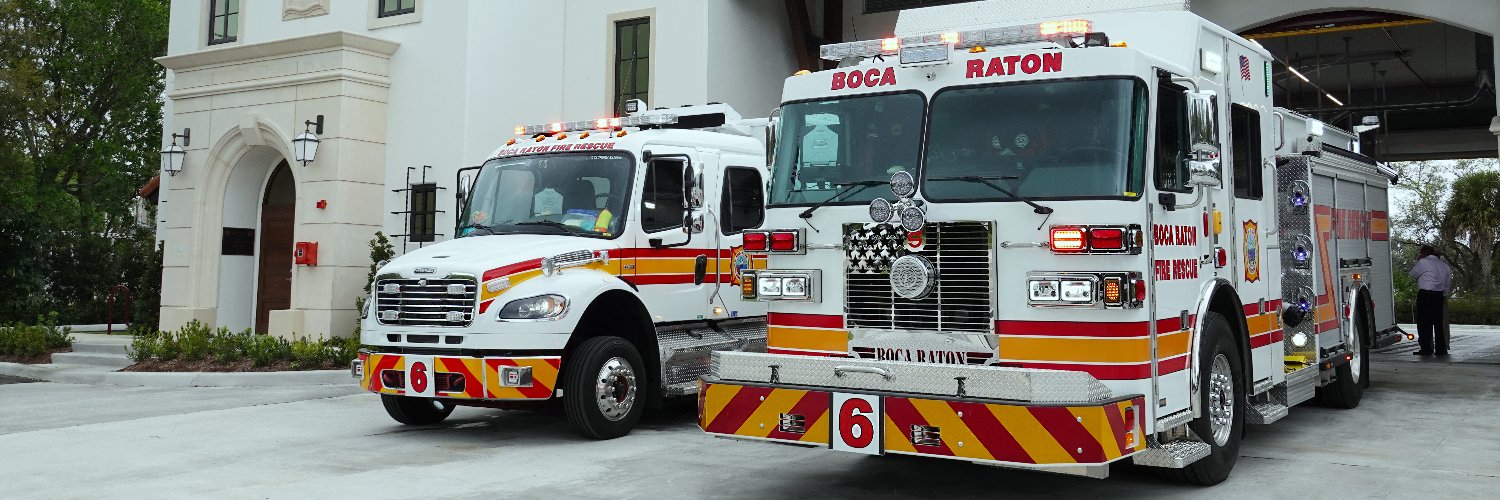 Boca Raton Fire Rescue banner