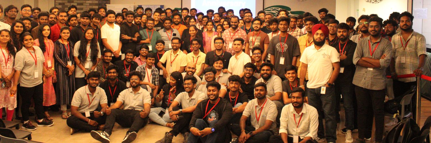 Chennai React's banner