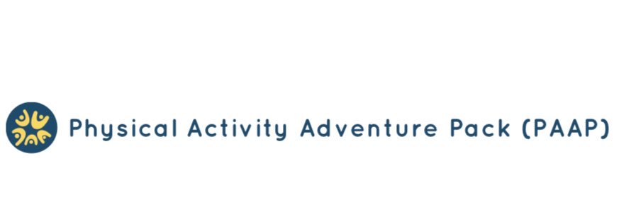 Physical Activity Adventure Pack (PAAP) banner