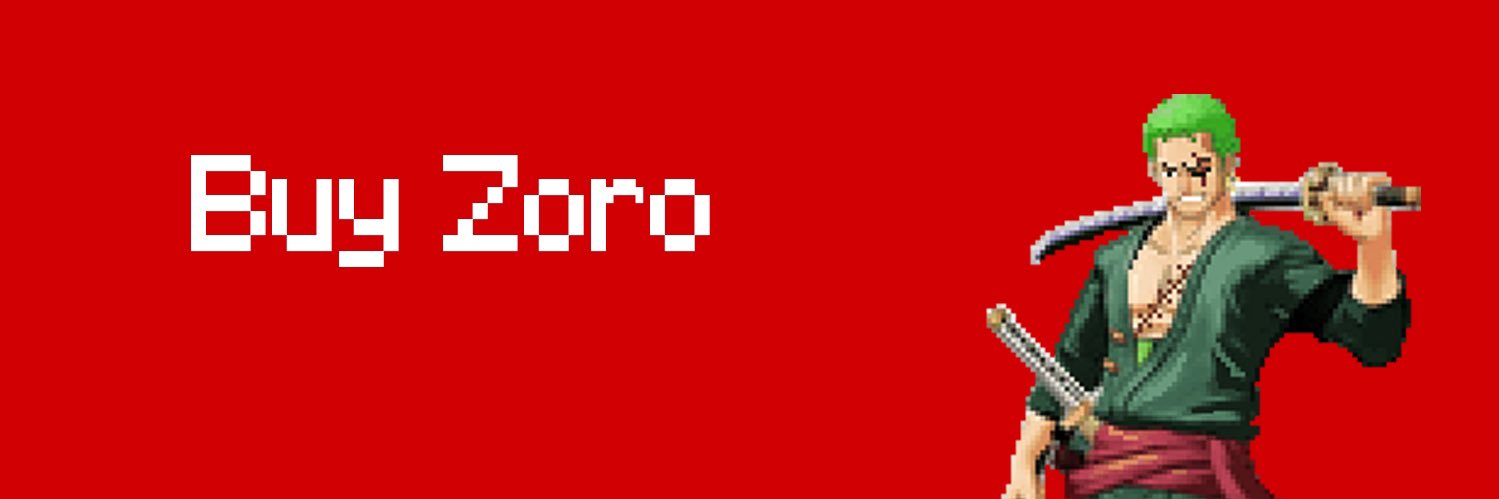 Zoro (SRC-20) Memecoin banner