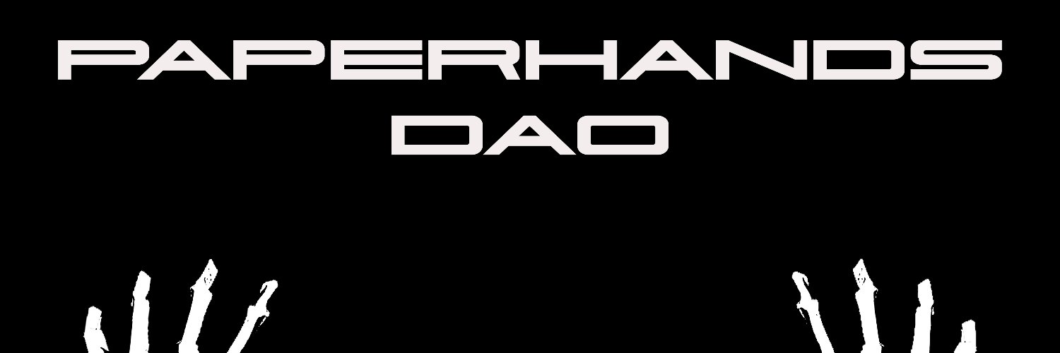 Paperhands Dao banner