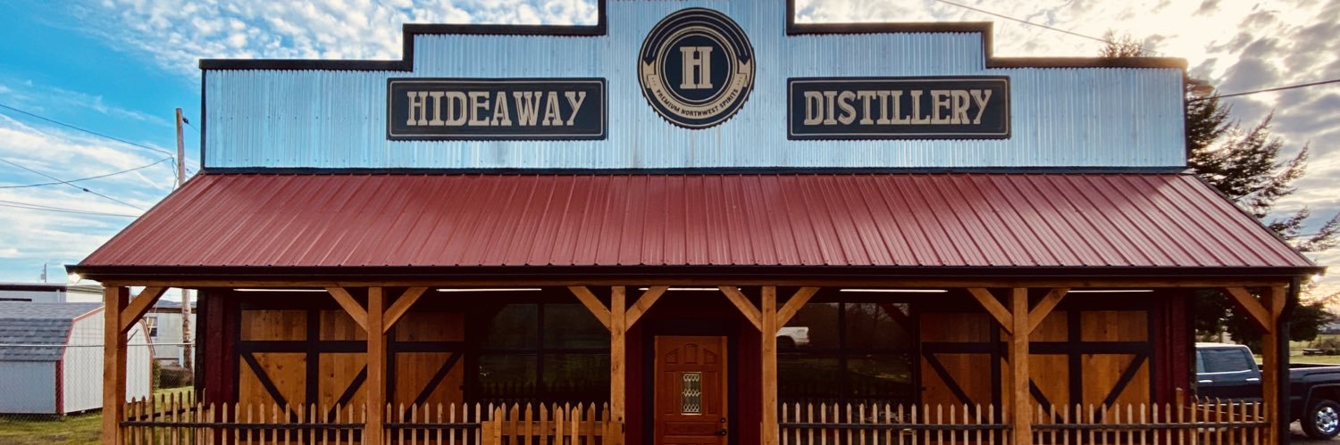 Hideaway Distillery's banner
