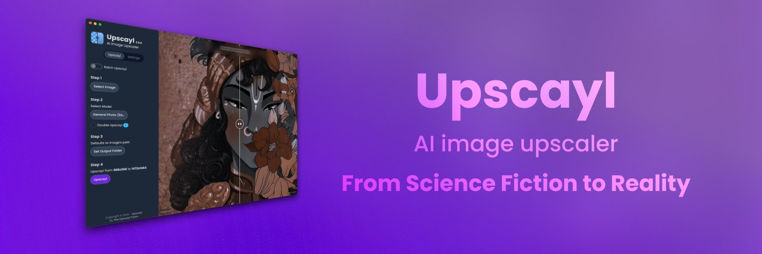 Upscayl 🍥 banner