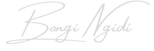 Bongiwe Ngidi's banner