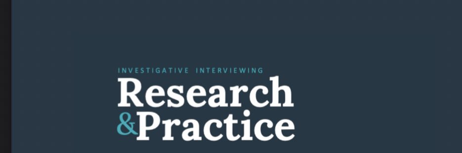 Investigative Interviewing Research & Practice banner