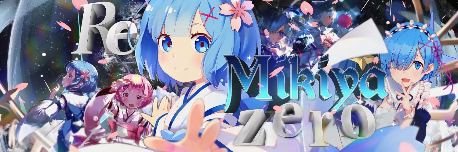 ❄️ 𝐌𝐢𝐤𝐢𝐲𝐀.ᐟɞ🩵𝕏￤【️🫧ツムツム代行専門🌃】 banner
