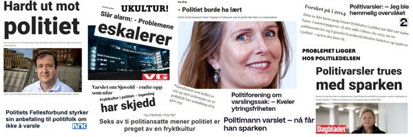 Politiansattes varslingsombud (PAVO) Profile Banner