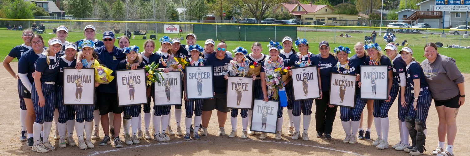 EOU Softball banner