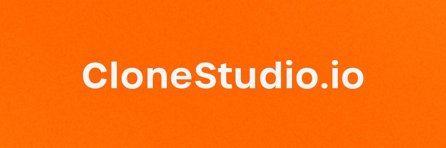 CloneStudio.io banner