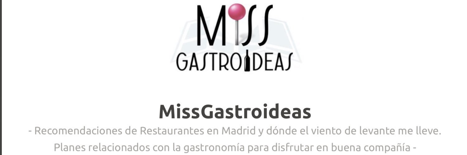 @MissGastroideas banner