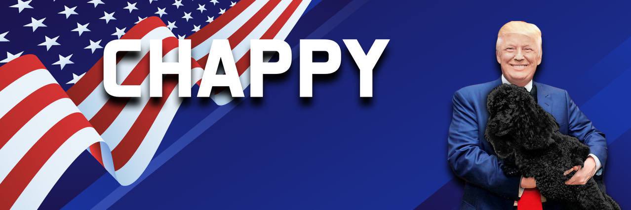 Chappy | Trumps First Dog banner