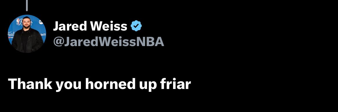 Horned up Friar banner