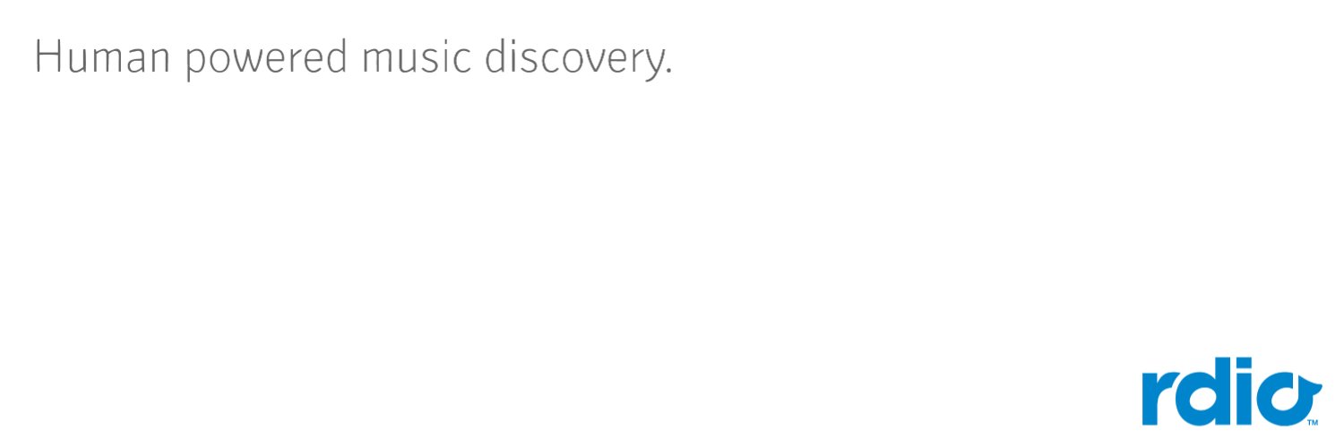 Rdio banner