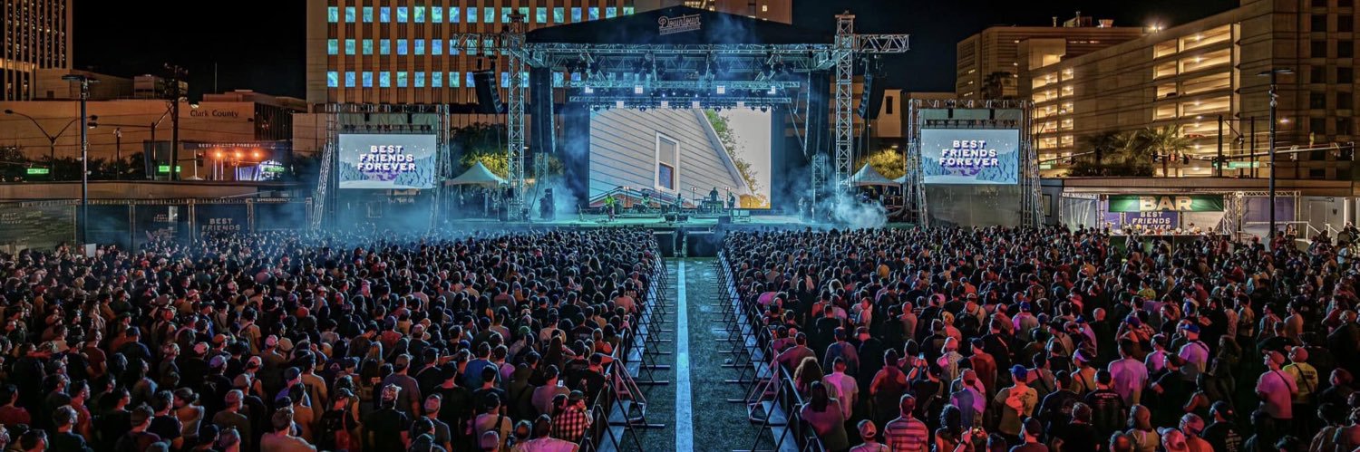 Best Friends Forever Festival banner