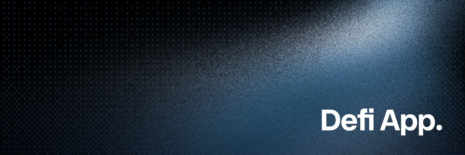 Defi App banner