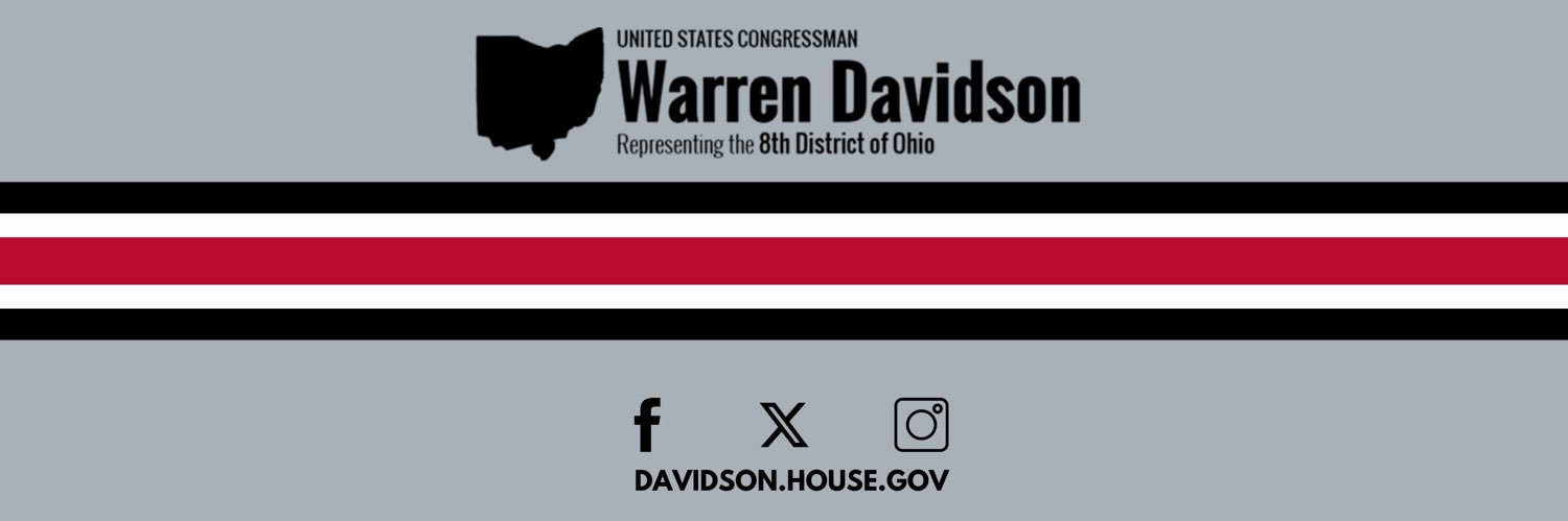 Rep. Warren Davidson's banner