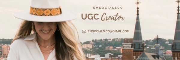 Emily Gibson | UGC Creator Profile Banner