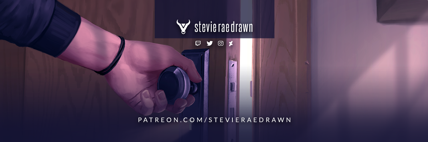 stevieraedrawn (she/her) banner