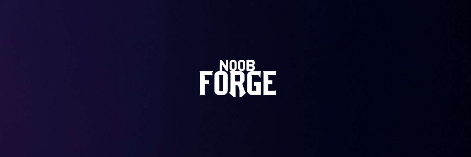 NoobForge banner