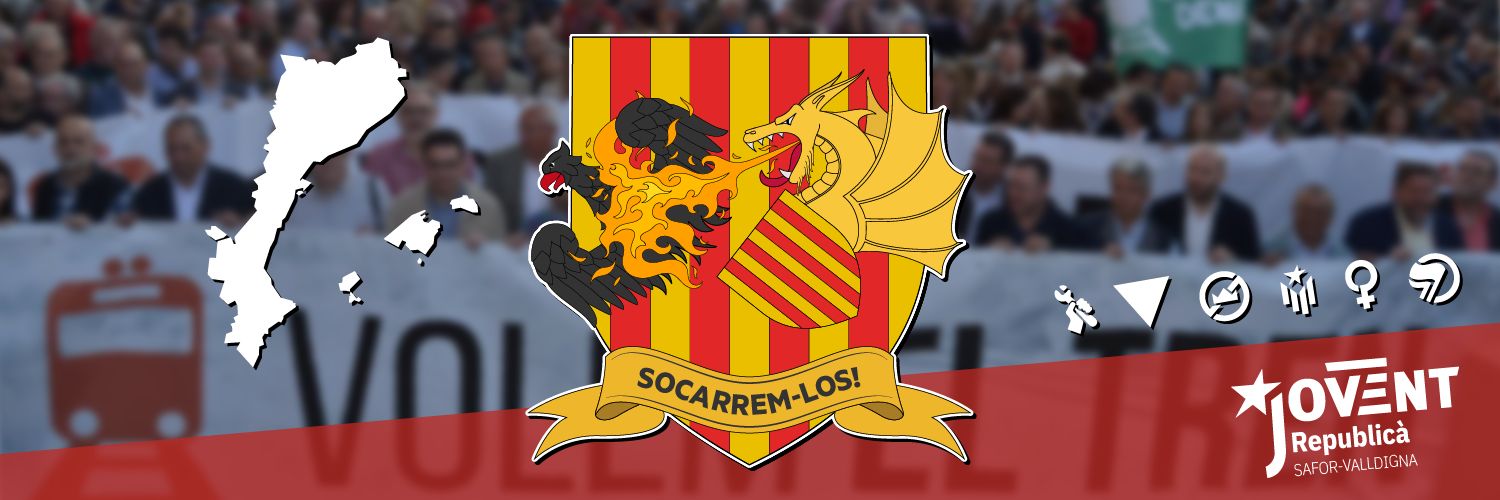 Jovent Republicà de la Safor-Valldigna's banner