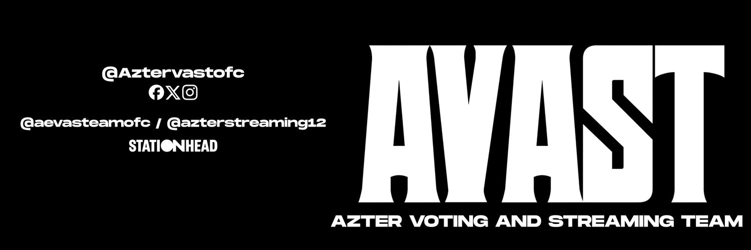AZTER VOTING & STREAMING TEAM banner