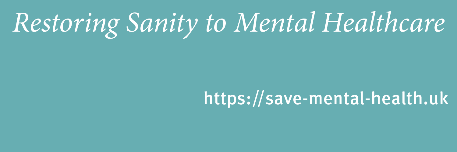 Save Mental Health's banner