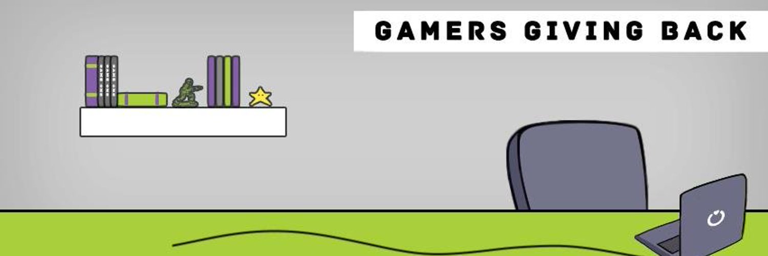 Gamers Giving Back 🕹🏳️‍🌈 banner