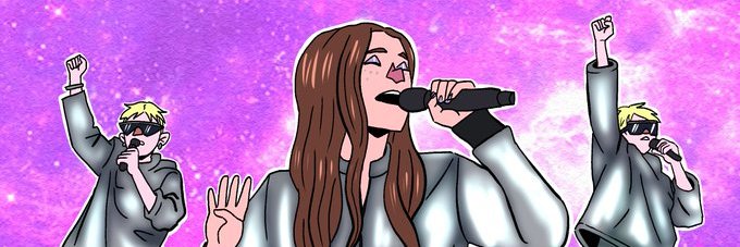 Kestrel 🏳️‍🌈🇮🇸-Propaganda's banner