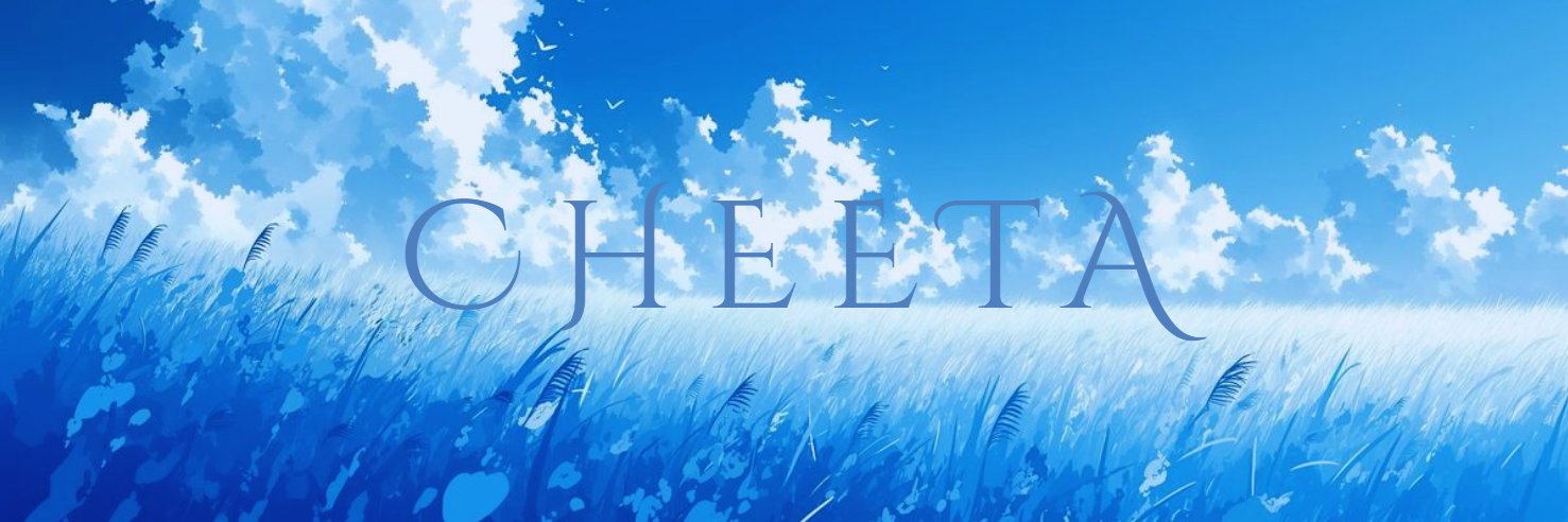 Cheeta banner