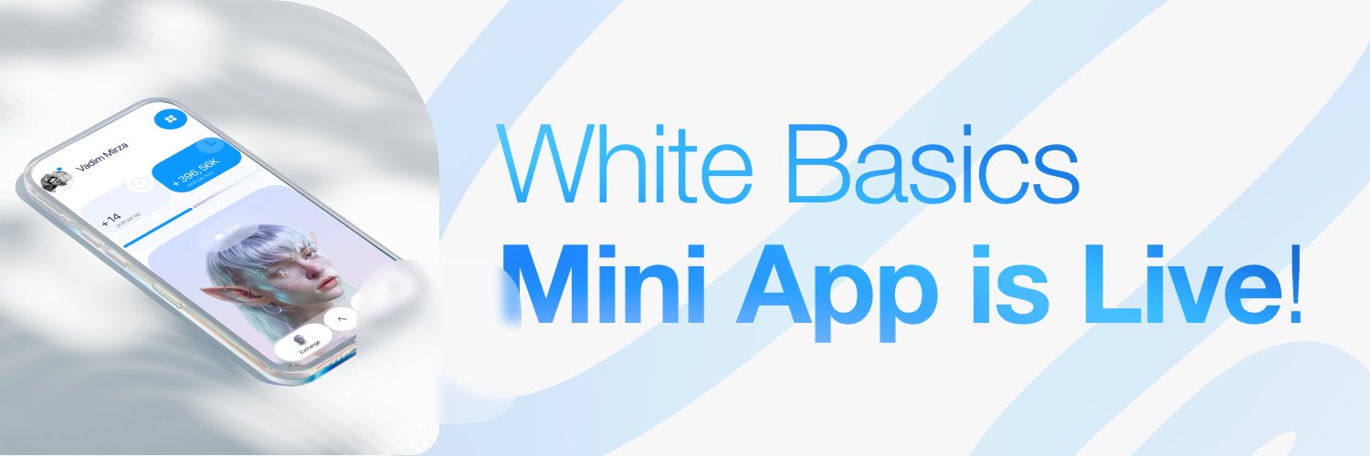White Basics banner