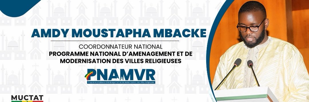 Amdy Moustapha Mbacke banner