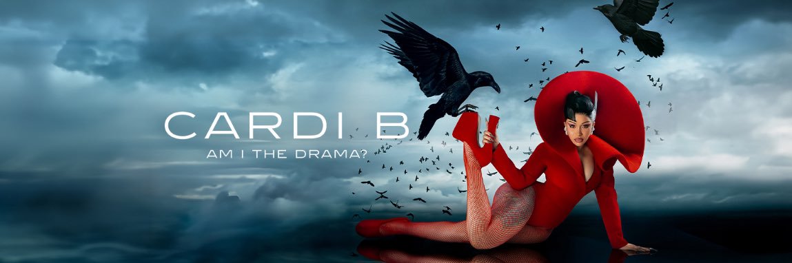 Cardi B's banner