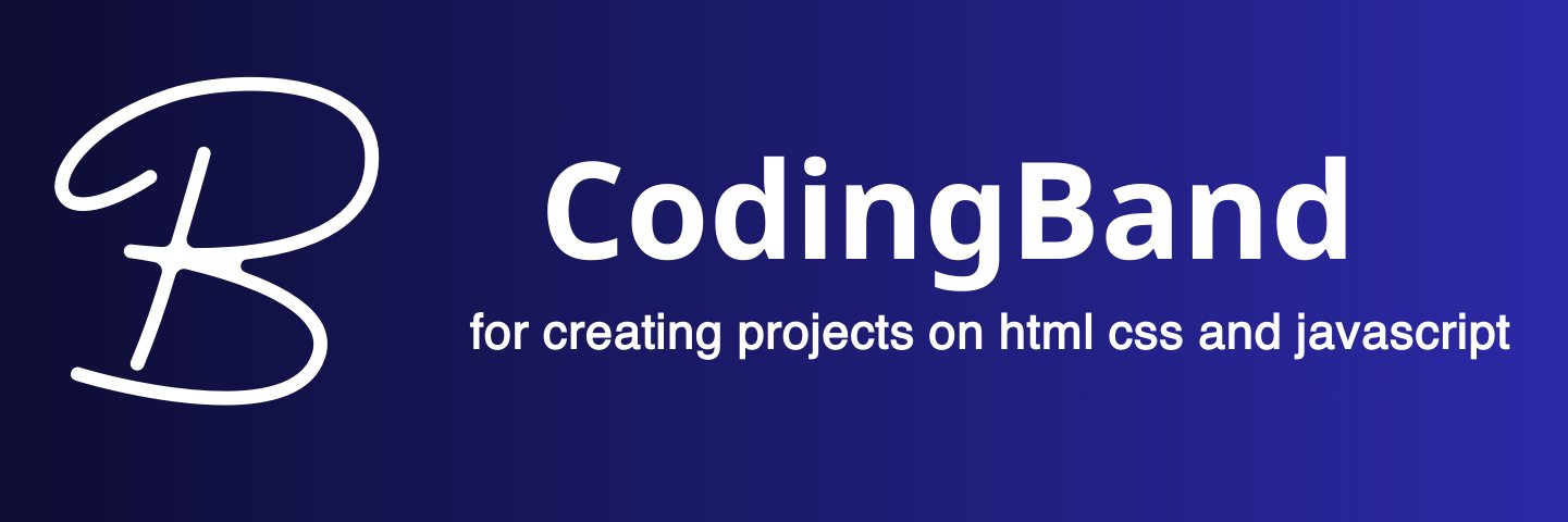 CodingBand - Youtube Channel banner