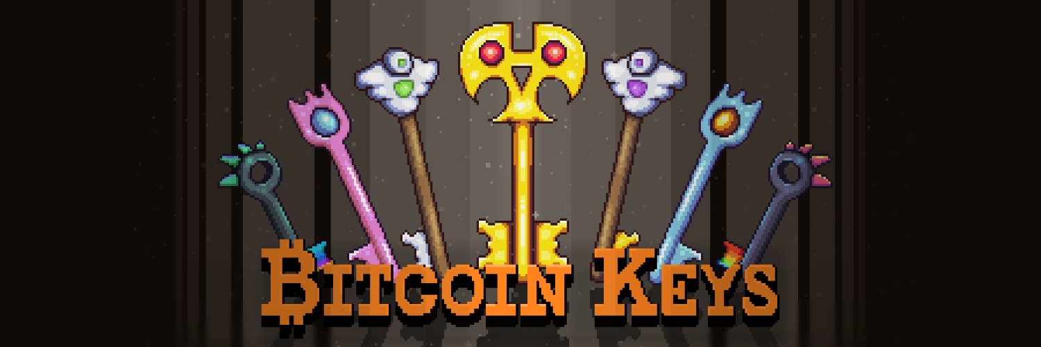 Bitcoin Keys 🟧 FREE MINT banner
